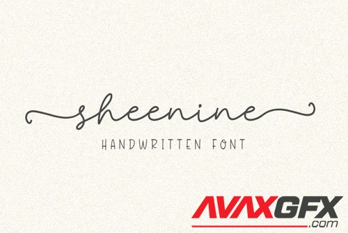 Sheenline Handwritten Font