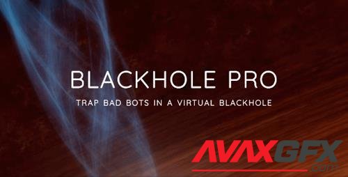 Blackhole Pro v2.6 - Trap Bad Bots In a Virtual Blackhole - NULLED