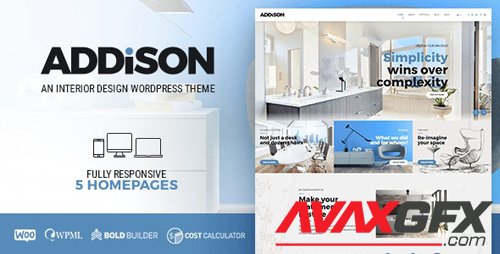 ThemeForest - Addison v1.2.8 - Architecture & Interior Design - 20151862
