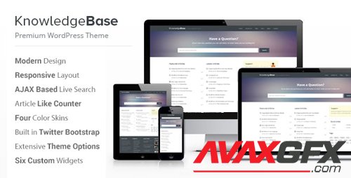 ThemeForest - Knowledge Base v1.5.5 - A WordPress Wiki Theme - 4146138