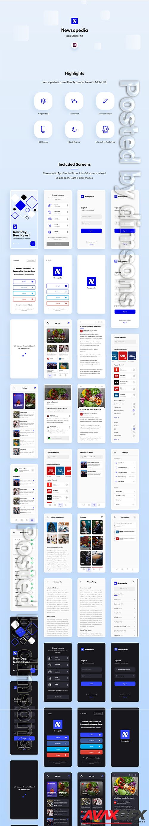 Newsopedia App Starter Kit