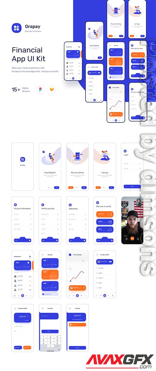 Orapay - Financial UI Kit