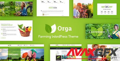 ThemeForest - Orga v2.0 - Organic Farm & Agriculture WordPress Theme - 21662874