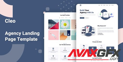 ThemeForest - Cleo v1.0 - Agency Landing Page Template - 28399956