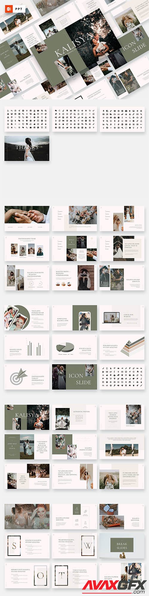 Kalisya - Wedding Photography Powerpoint Template