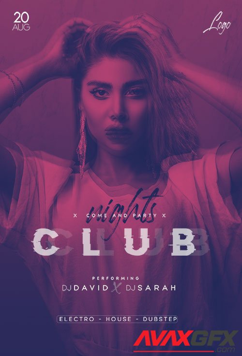 Club Nights - Premium flyer psd template