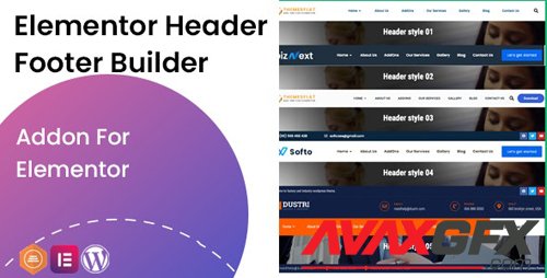 CodeCanyon - Elementor Header Footer Builder - Addon v1.0.2 - 28314268