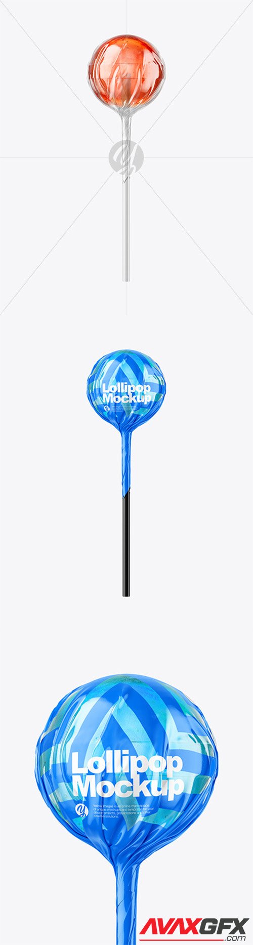 Ball Lollipop Mockup 60091