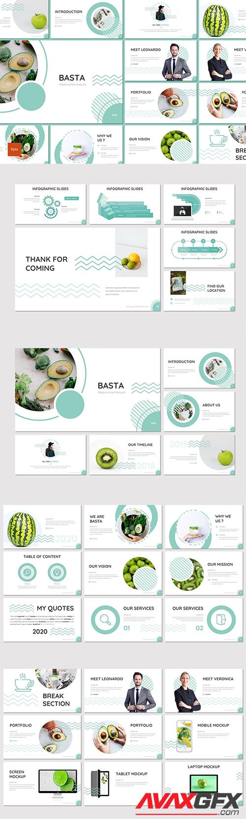 Basta - Fruit Powerpoint Template