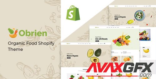 ThemeForest - Obrien v1.0.0 - Organic Food Shopify Theme - 28407536