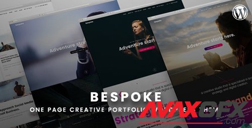 ThemeForest - Bespoke v1.0 - Onepage Creative WordPress Theme (Update: 3 September 20) - 22380811