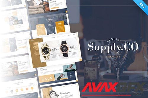 Supply.Co – Luxury Marketplace Keynote Template