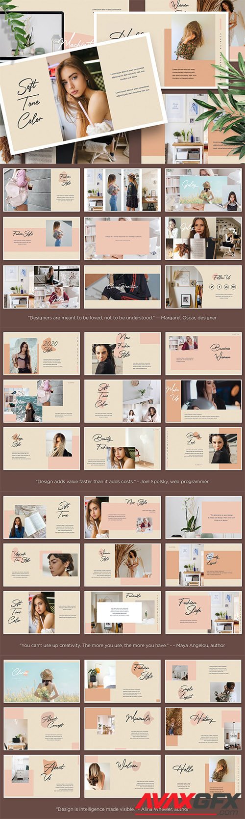 CLARISA - Powerpoint Template