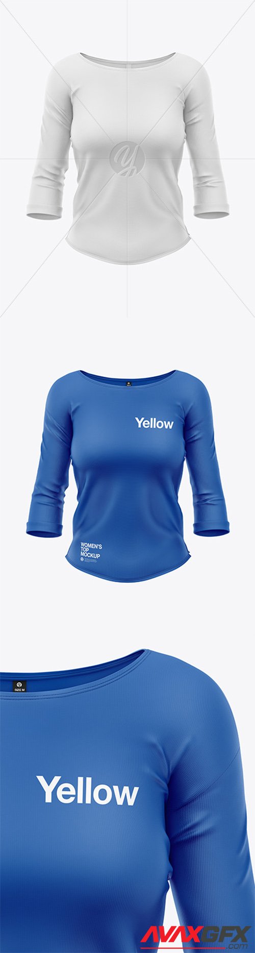 Women's Jersey Mockup 65584