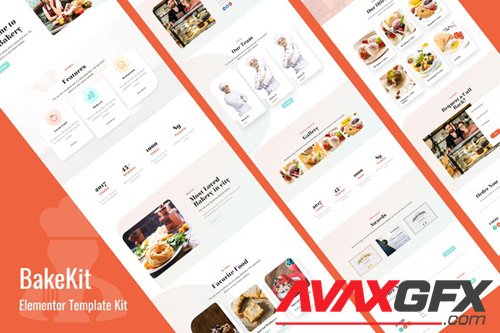 ThemeForest - Bakekit v1.0 - Cake Elementor Template Kit - 28437228