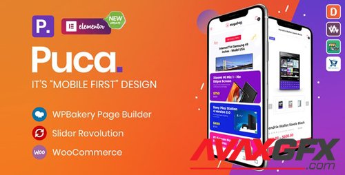 ThemeForest - Puca v2.2.1 - Optimized Mobile WooCommerce Theme - 21119152