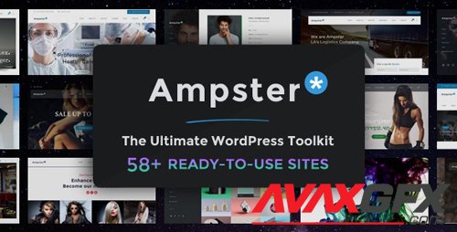 ThemeForest - Ampster v2.2 - Creative WordPress Theme for Business Websites - 21095437