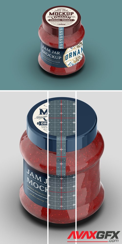 Jam Jar Mockup2