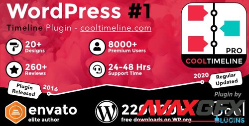 CodeCanyon - Cool Timeline Pro v3.4.9 - WordPress Timeline Plugin - 17046256 - NULLED