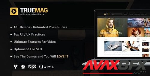 ThemeForest - True Mag v4.3.5 - WordPress Theme for Video and Magazine - 6755267