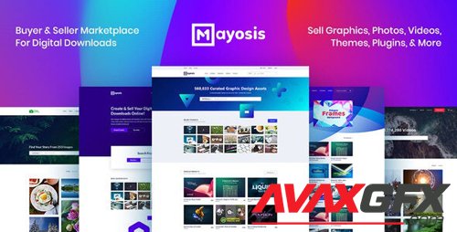 ThemeForest - Mayosis v2.8.3 - Digital Marketplace WordPress Theme - 20210200