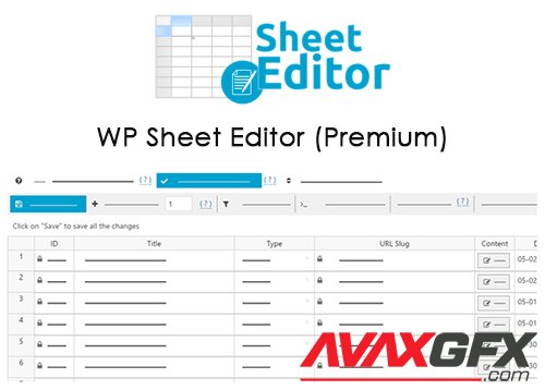 WP Sheet Editor (Premium) v2.20.3 - WordPress Plugin - NULLED