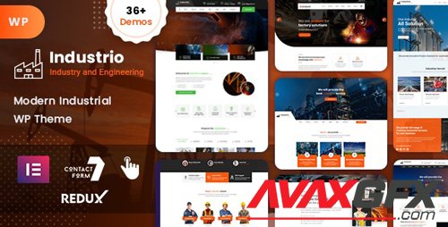 ThemeForest - Industrial v1.0 - Industry & Factory WordPress (Update: 14 September 20) - 23174417