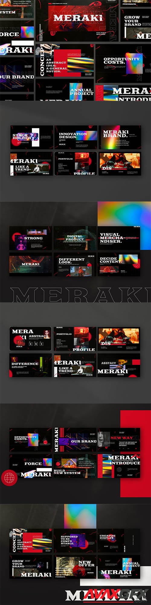 Meraki - Urban Creative Agency Powerpoint, Keynote and Google Slides