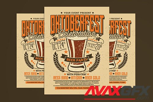 Oktoberfest Celebration Flyer