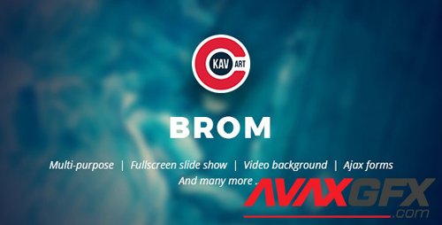 ThemeForest - Brom v1.1 - HTML Creative Page - 24710821