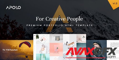 ThemeForest - APOLO v1.3 - Premium Portfolio HTML Template - 20203540