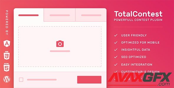 CodeCanyon - TotalContest Pro v2.1.4 - Photo, Audio and Video Contest WordPress Plugin - 19543719