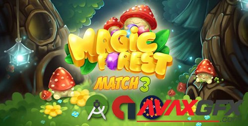 CodeCanyon - Magic Forest - match3 (Update: 5 September 20) - 25667443