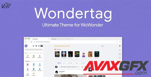 CodeCanyon - Wondertag v1.2 - The Ultimate WoWonder Theme - 28447452