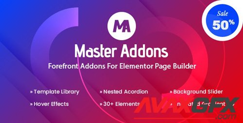 CodeCanyon - Master Addons v1.5.2.1 - Forefront Addons for Elementor - 25029297 - NULLED
