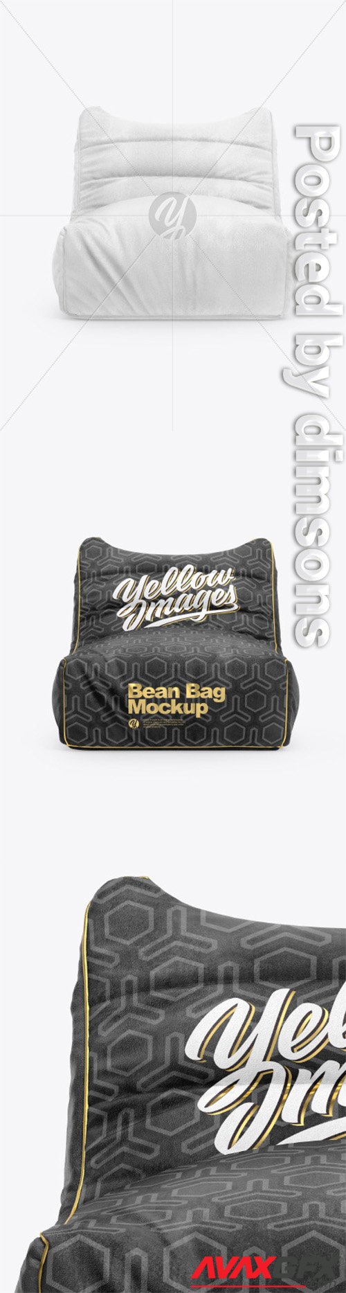 Bean Bag Mockup 63760