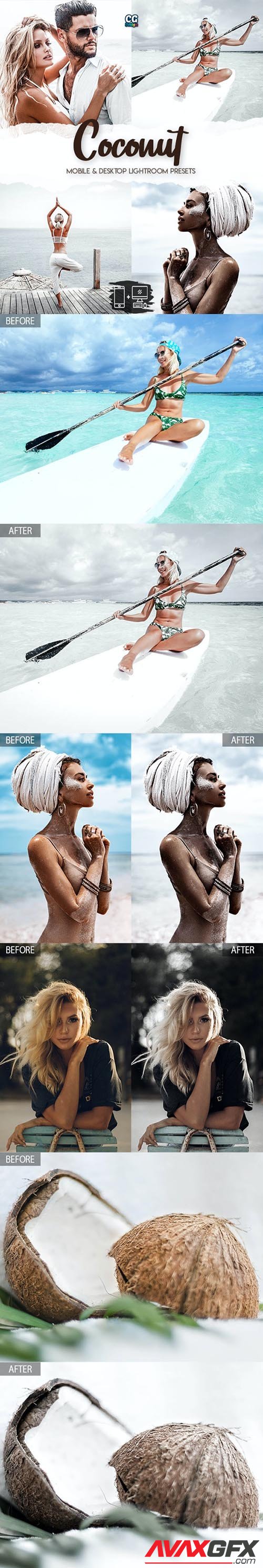 Coconut - 5 Premium Lightroom Presets