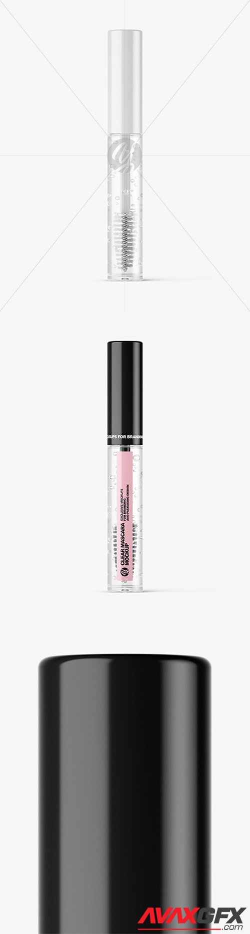 Clear Mascara Tube Mockup 65778