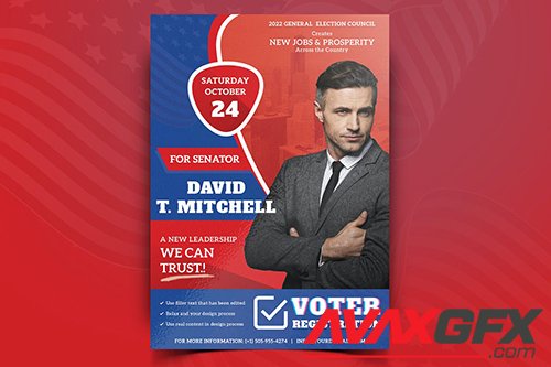 Political Campaign Flyer Vol.01