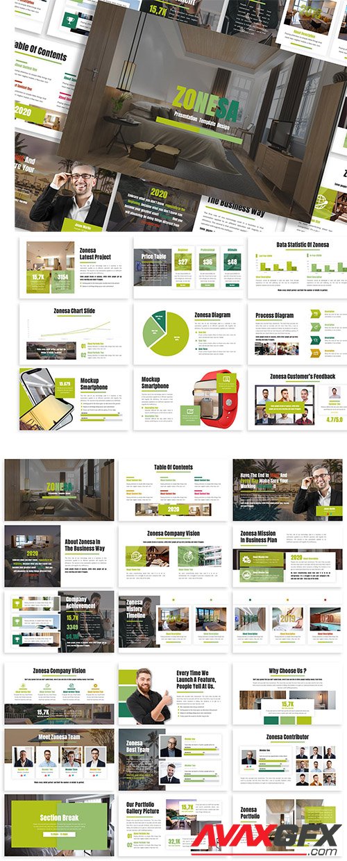 Zonesa - Business Template Prensentation