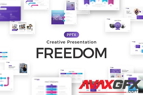 Freedom Creative Powerpoint Template