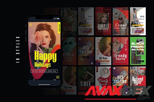 Anfu | Instagram Stories Template