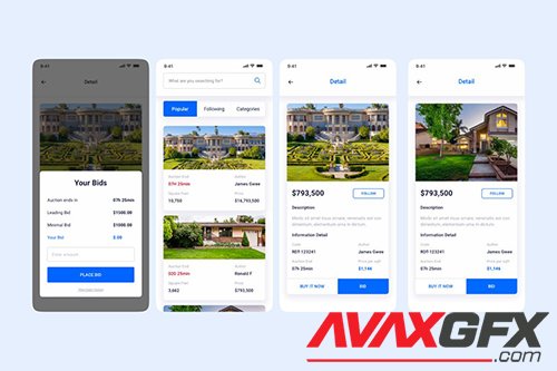 Bidding App Design