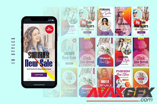 Spine | Instagram Stories Template