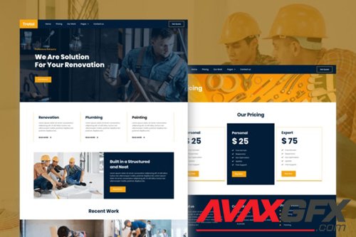 ThemeForest - Trotol v1.0 - Renovation Elementor Template Kit - 28456023