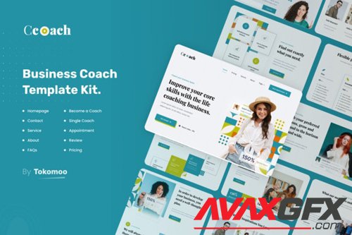 ThemeForest - Ccoach v1.0 - Business Coach Elementor Template Kit - 28719760