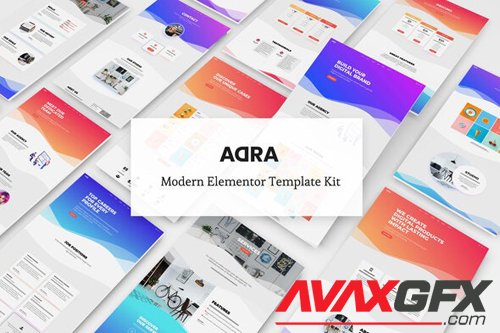 ThemeForest - Adra v1.0 - Modern & Creative Elementor Template Kit - 28329702