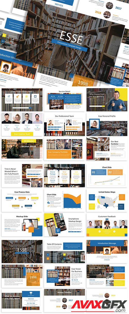 Esse - Business Template Prensentation