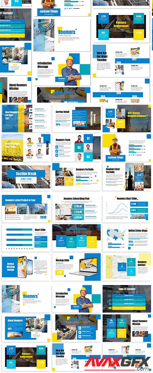 Boomers - Business Template Prensentation