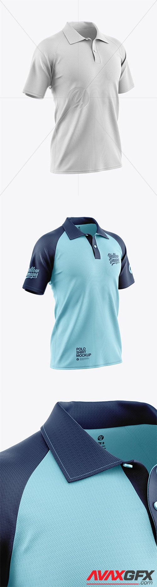 Men's Polo Mockup 55753